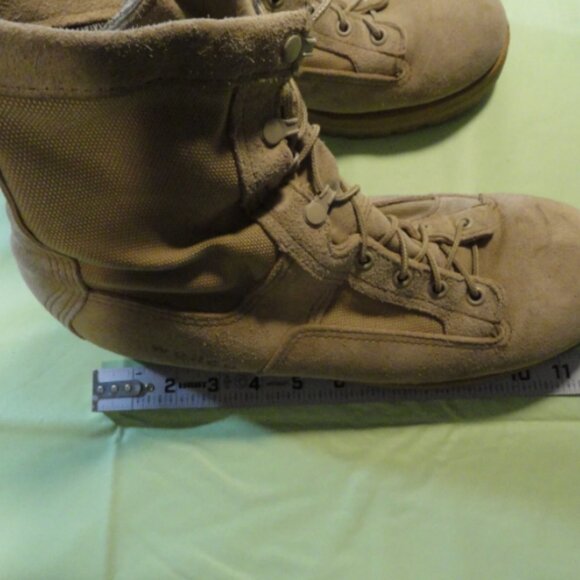 10R WELLCO 280-101 TAN SAND HOT WX BOOTS FLIGHT & COMBAT VEHICLE CREWMAN LD 4891 main image 8